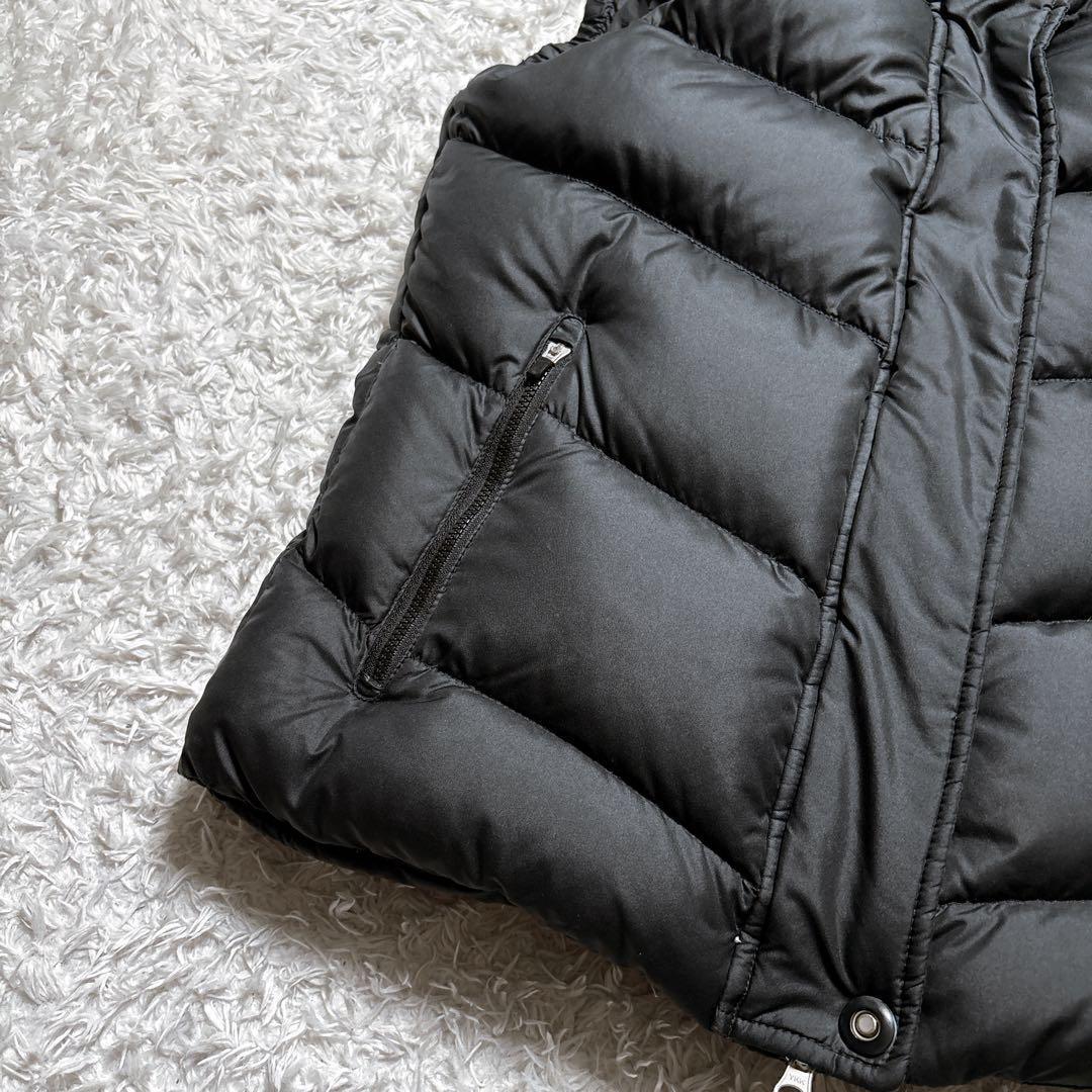 NIKE 00s ナイキ ダウンベスト L レディース 黒 ブラック 肉厚