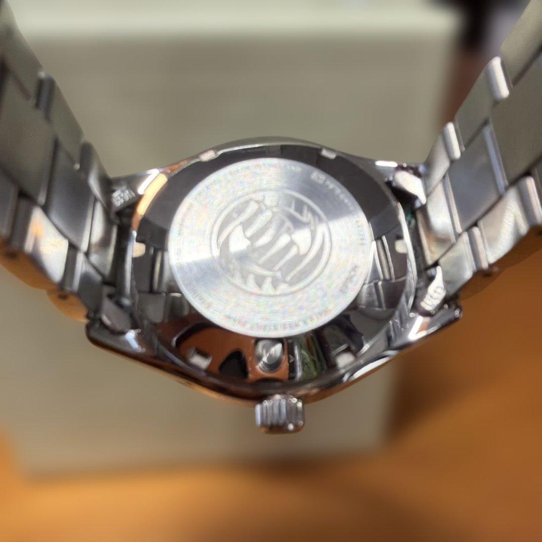 ORIENT ブラックダイアル 時計