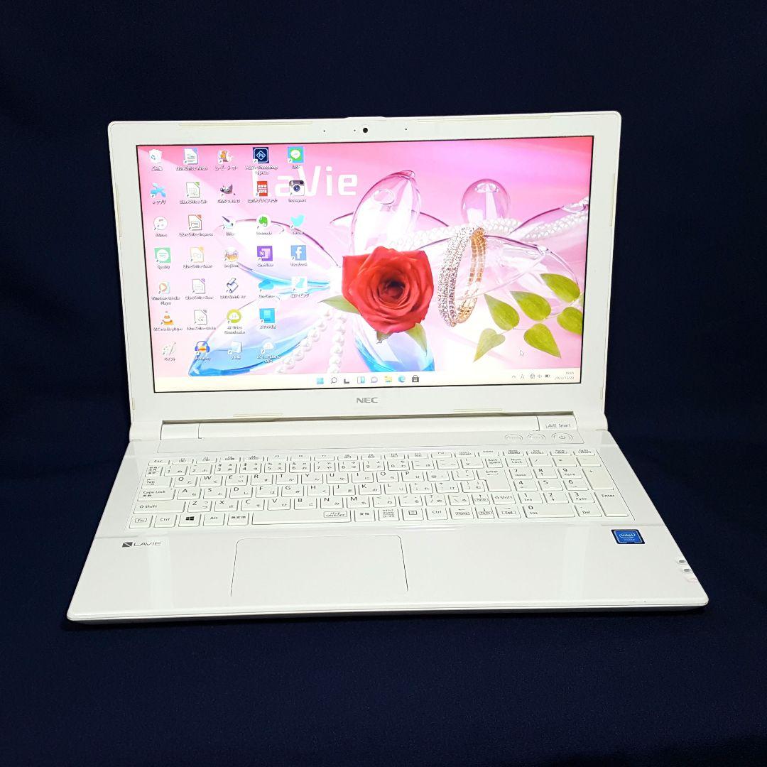 NEC-LAVIE/Win11/メモリ8G/新品SSD256G/カメラ/オフィス