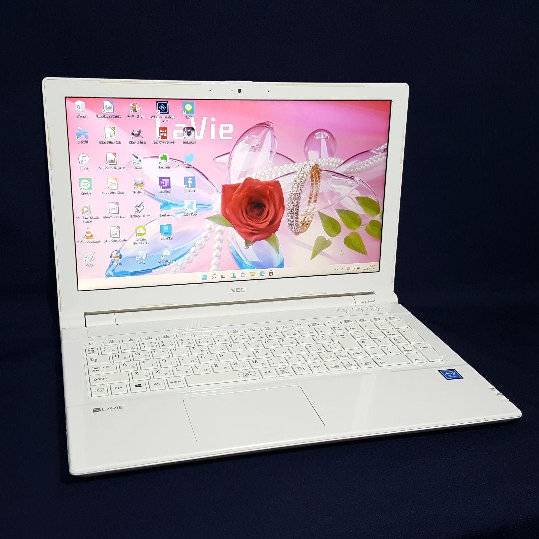 NEC-LAVIE/Win11/メモリ8G/新品SSD256G/カメラ/オフィス