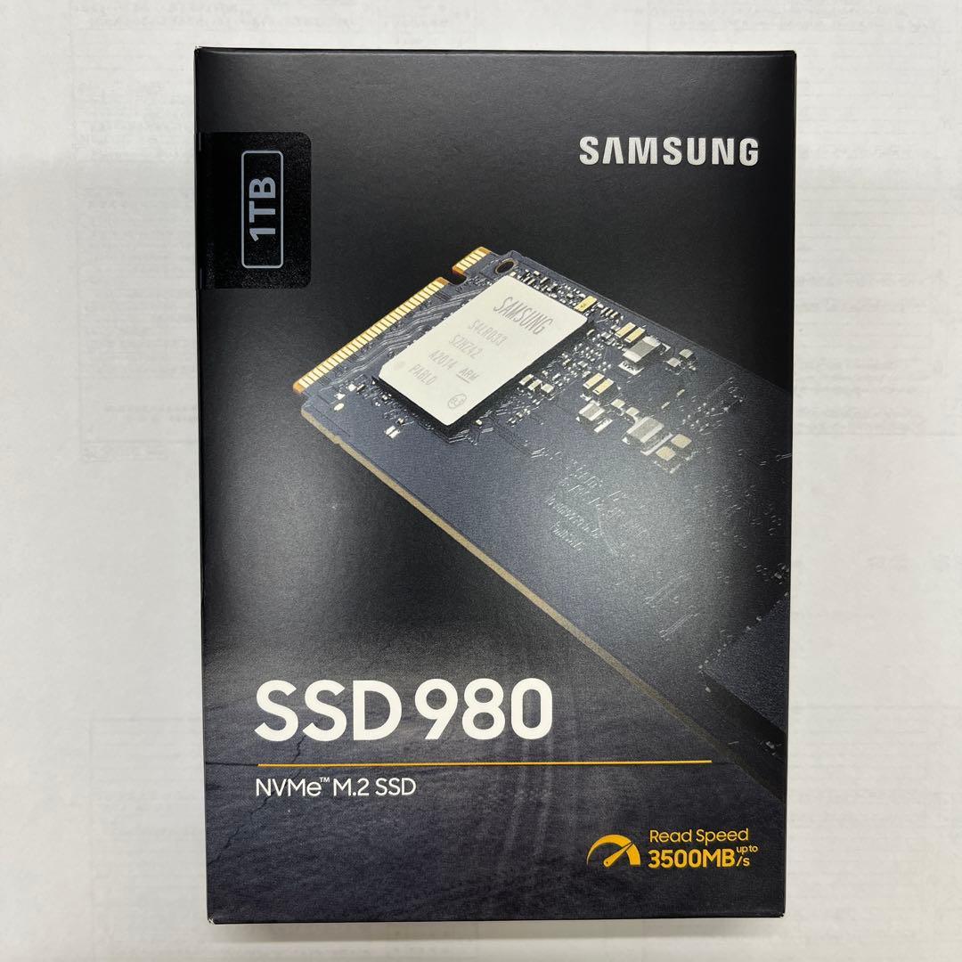 内蔵型SSD Samsung SSD980 1TB NVMe M.2