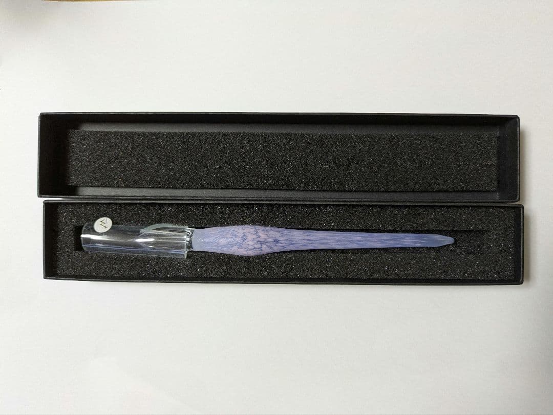 【期間限定値下げ】ガラス工房 aun ガラスペン 「空」M　日本橋丸善限定品