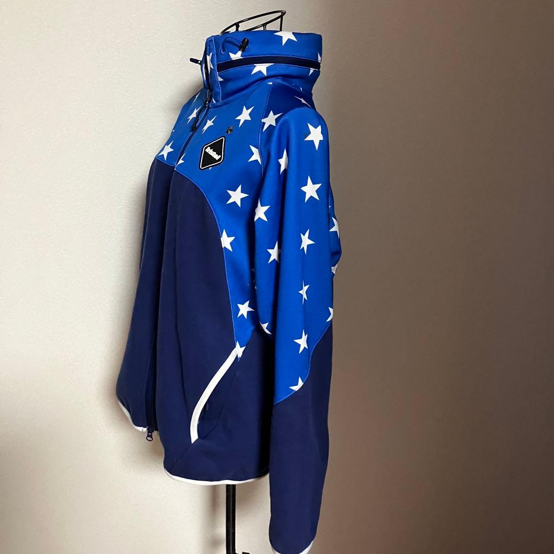 ⚽F.C.R.B.×NIKE⭐︎星柄パーカーM☼ジャージ☁ブルー