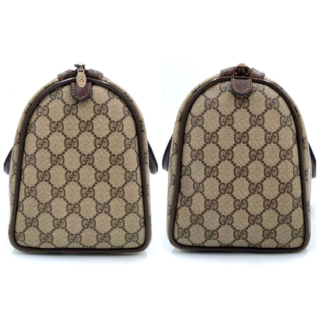 GUCCI✨ボストンバッグ GGスプリーム シェリーライン インターロッキング