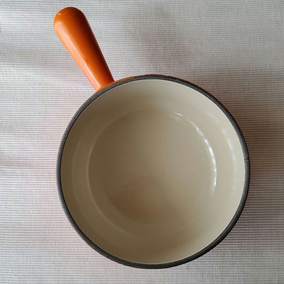 LE CREUSET　ル・クルーゼ　片手鍋　ソースパン　18cm　オレンジ