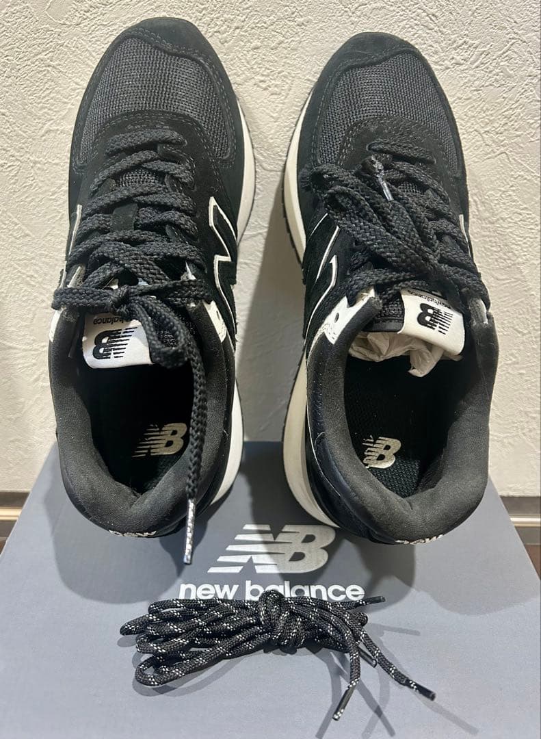 人気カラー！　美品　New Balance 574 厚底スニーカー