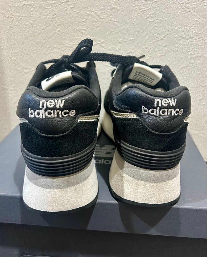 人気カラー！　美品　New Balance 574 厚底スニーカー