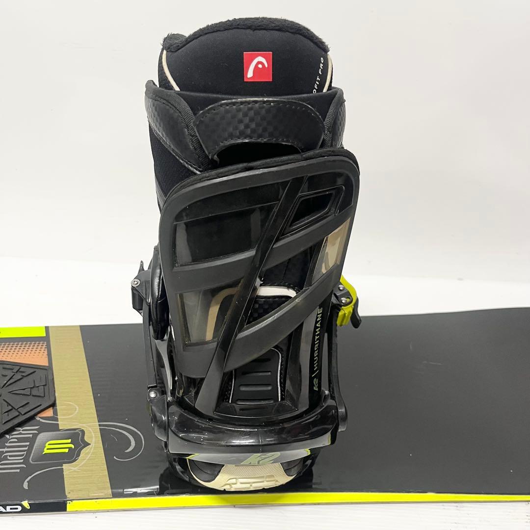 head K2 スノボセット　スノーボード 160cm ブーツ 28cm ヘッド