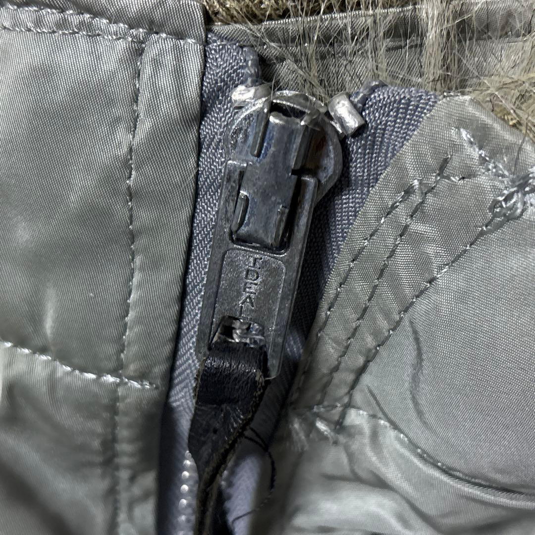 90's USA製■ALPHA INDUSTRIES【S】N-2B シルバー