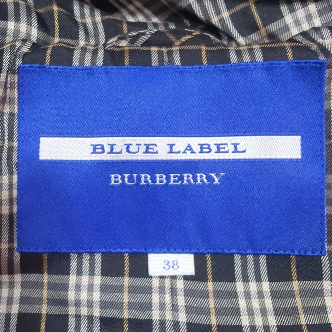 美品　BURBERRY BLUE LABEL ダッフルコート　ノバチェック　 М