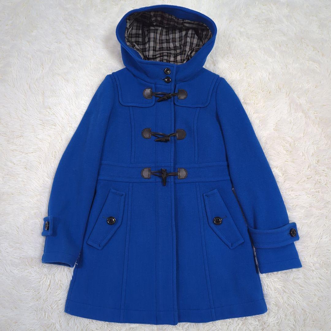 美品　BURBERRY BLUE LABEL ダッフルコート　ノバチェック　 М