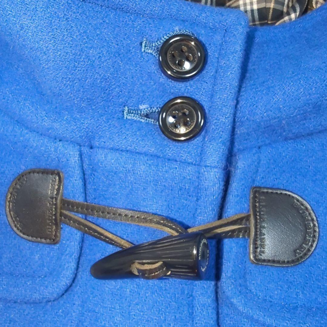 美品　BURBERRY BLUE LABEL ダッフルコート　ノバチェック　 М