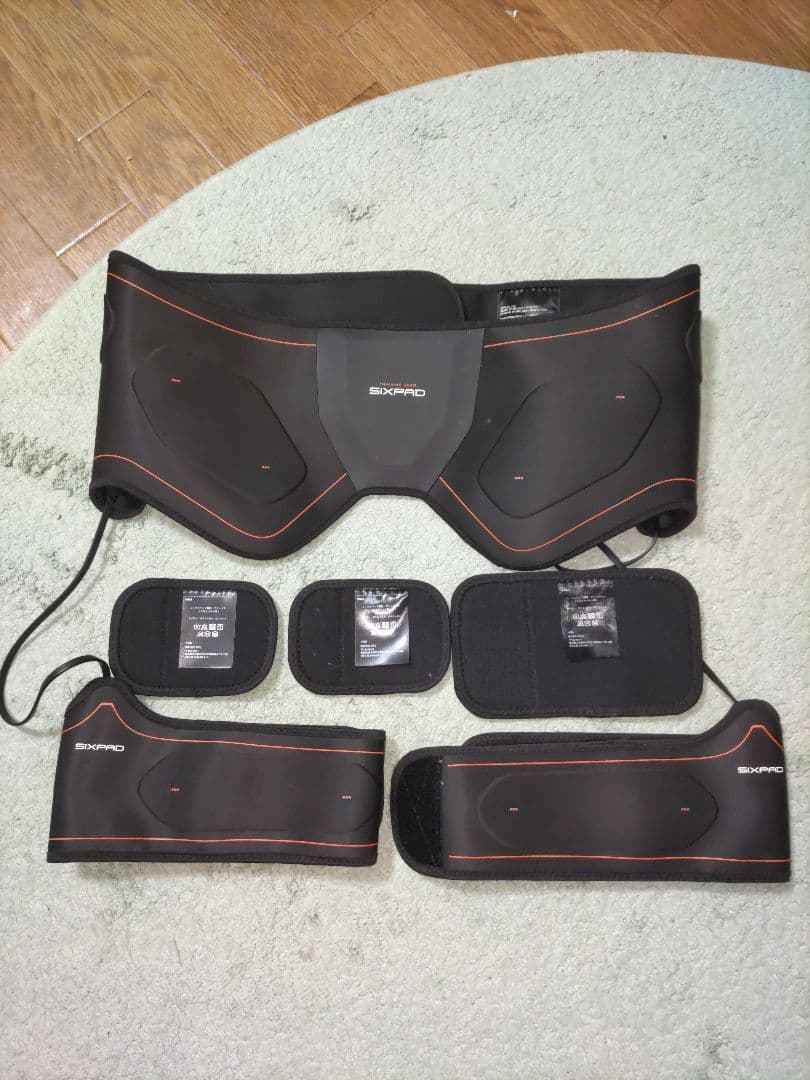 SIXPAD アブスベルトLL/3L　ボトムベルトS/M/L レッグベルト2個