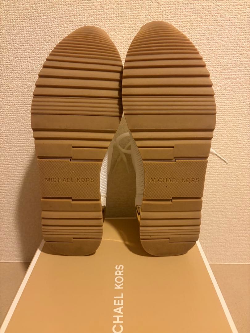MICHAEL KORS スニーカー US 7.5M ホワイト美品