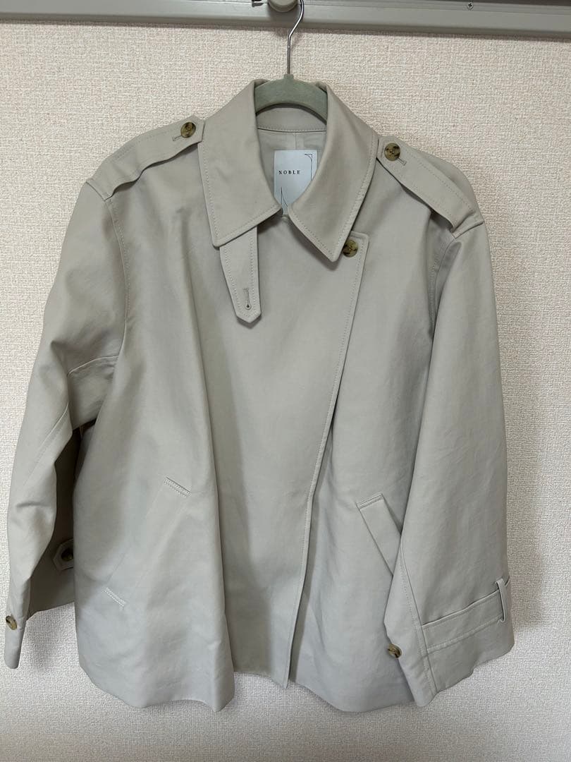 Noble コットンダブルクロスハーフコート