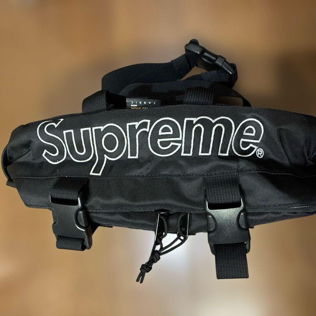 supreme Waist Bag ブラック