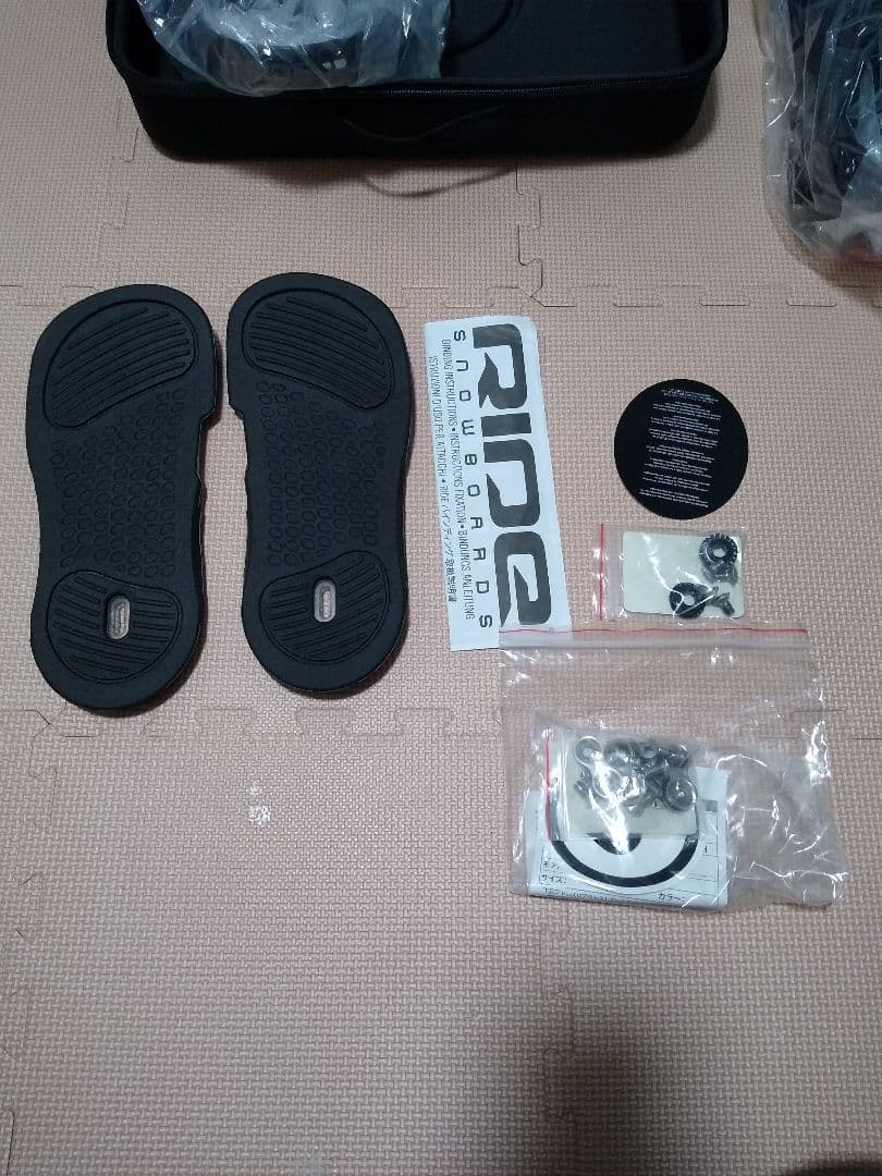 未使用 RIDE EL HEFE ライド カーボンハイバック&アルミ　ケース付