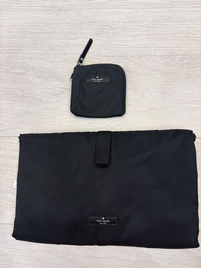 Kate Spade 黒 マザーズバッグ