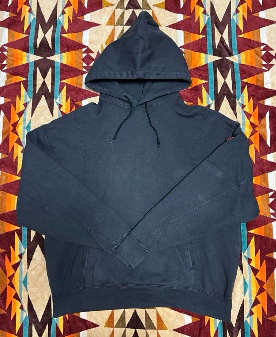 C.E OVERDYE CUT LINE HEAVY HOODY 黒　Lサイズ