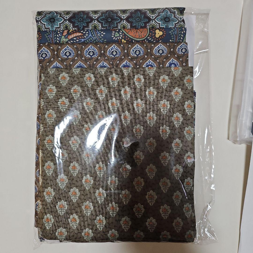 mai ando ボリューム袖のカシュクールワンピース　キット　ソレイアード