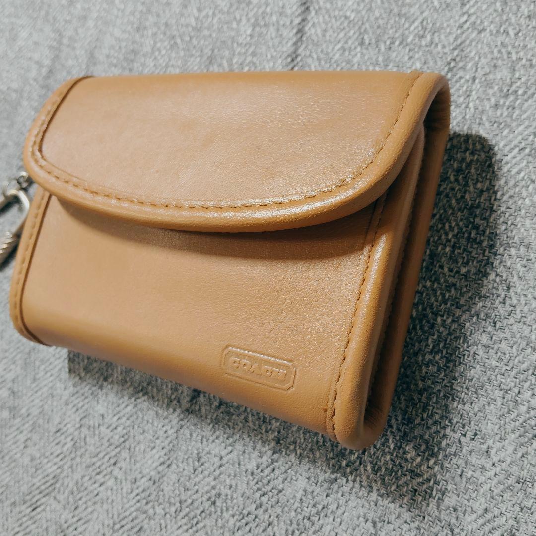 希少 オールドコーチ ケース 財布 コンパクト 美品