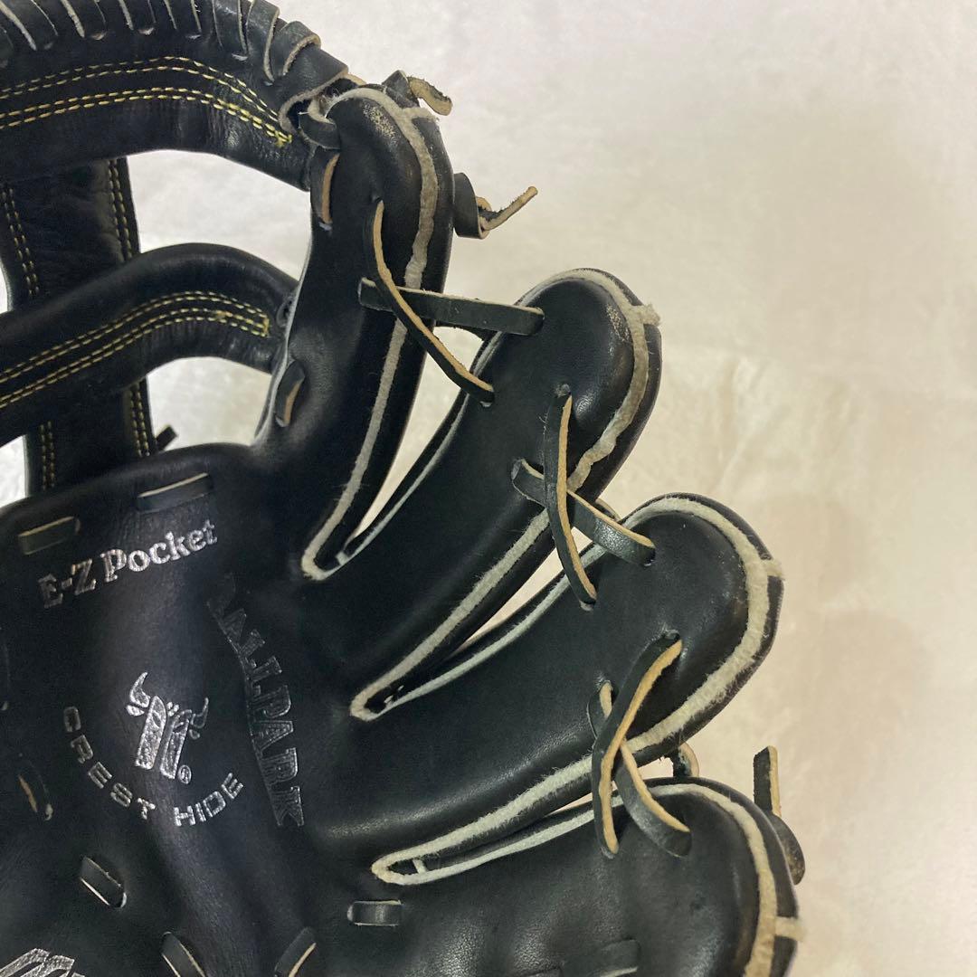 【美品】旧ロゴ ミズノMizuno 軟式 グローブ 右投げ LITE FLEX