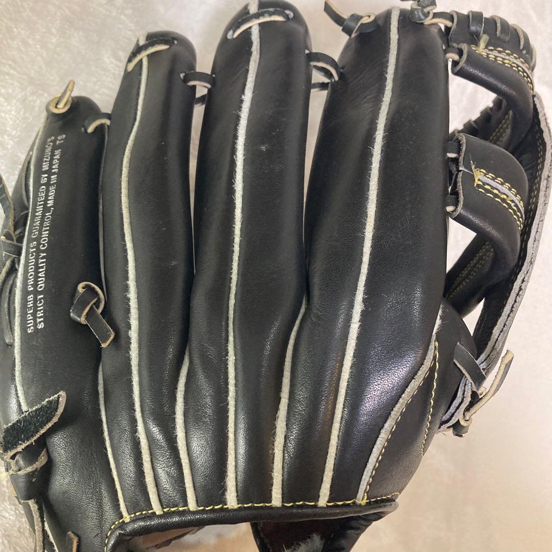 【美品】旧ロゴ ミズノMizuno 軟式 グローブ 右投げ LITE FLEX