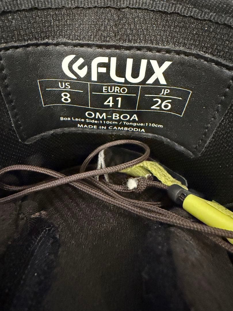 FLUX OM-BOA 26cm フラックス スノーボードブーツ