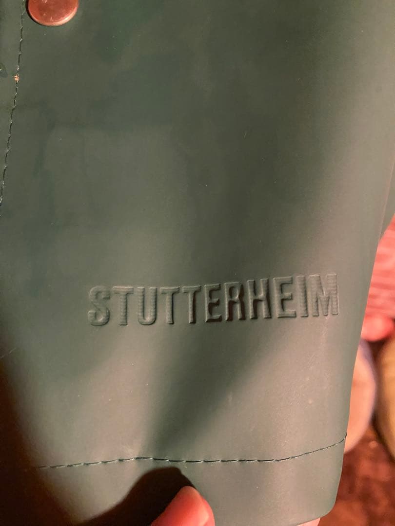 stutterheim ストゥッテルハイム レインコート緑