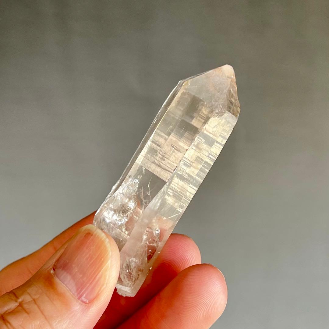 超レア　ガネーシュヒマール産　クリスタル　ポイント水晶　1