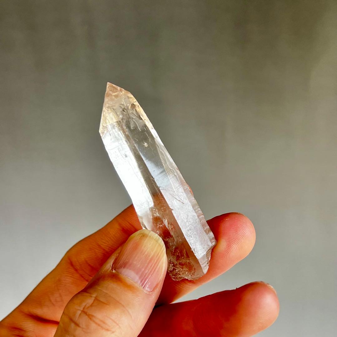 超レア　ガネーシュヒマール産　クリスタル　ポイント水晶　1