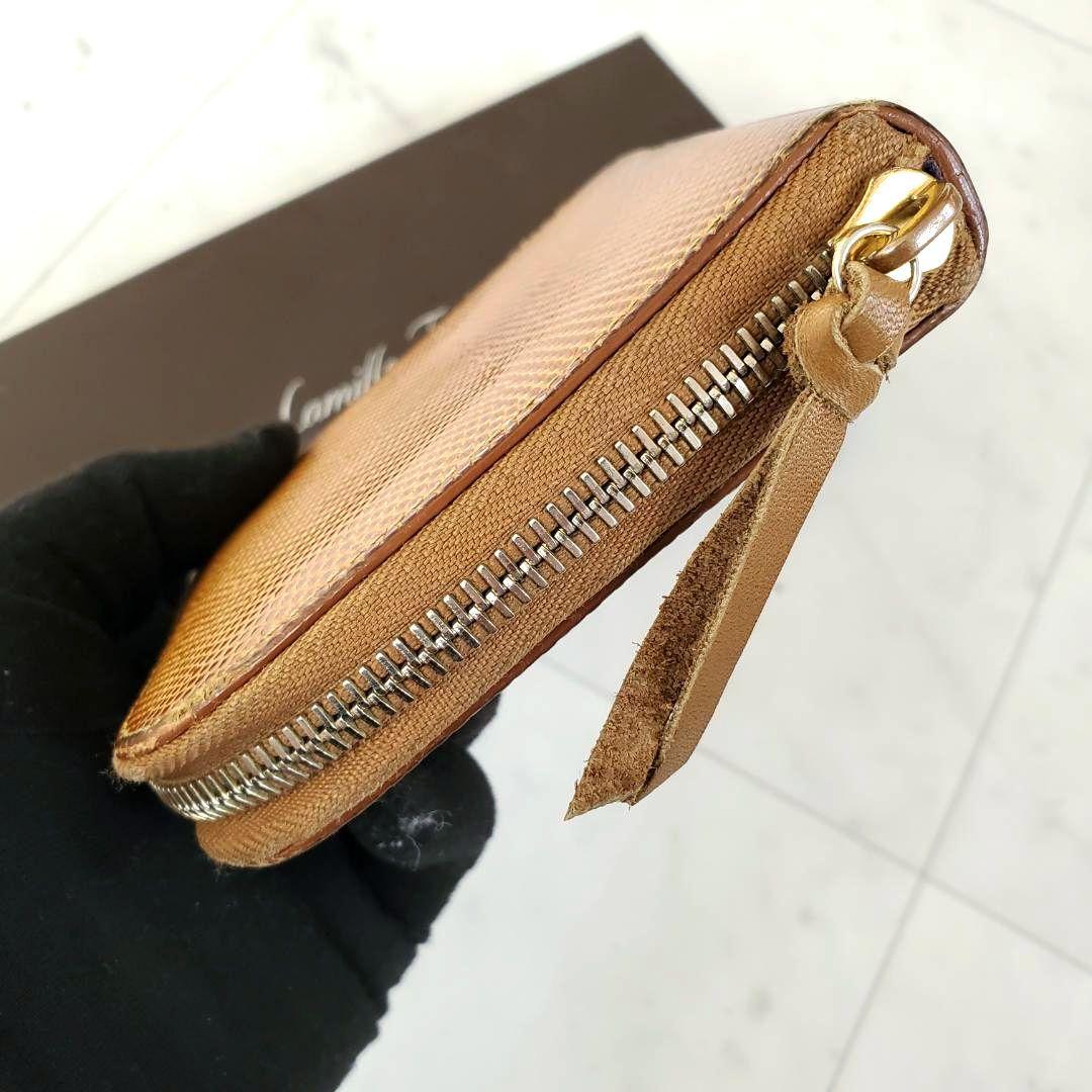 カミーユフォルネ camille fournet リザード 財布 ファスナー