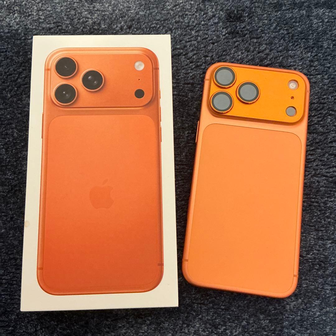 iPhone17Pro Max コズミックオレンジ　256GB SIMフリー