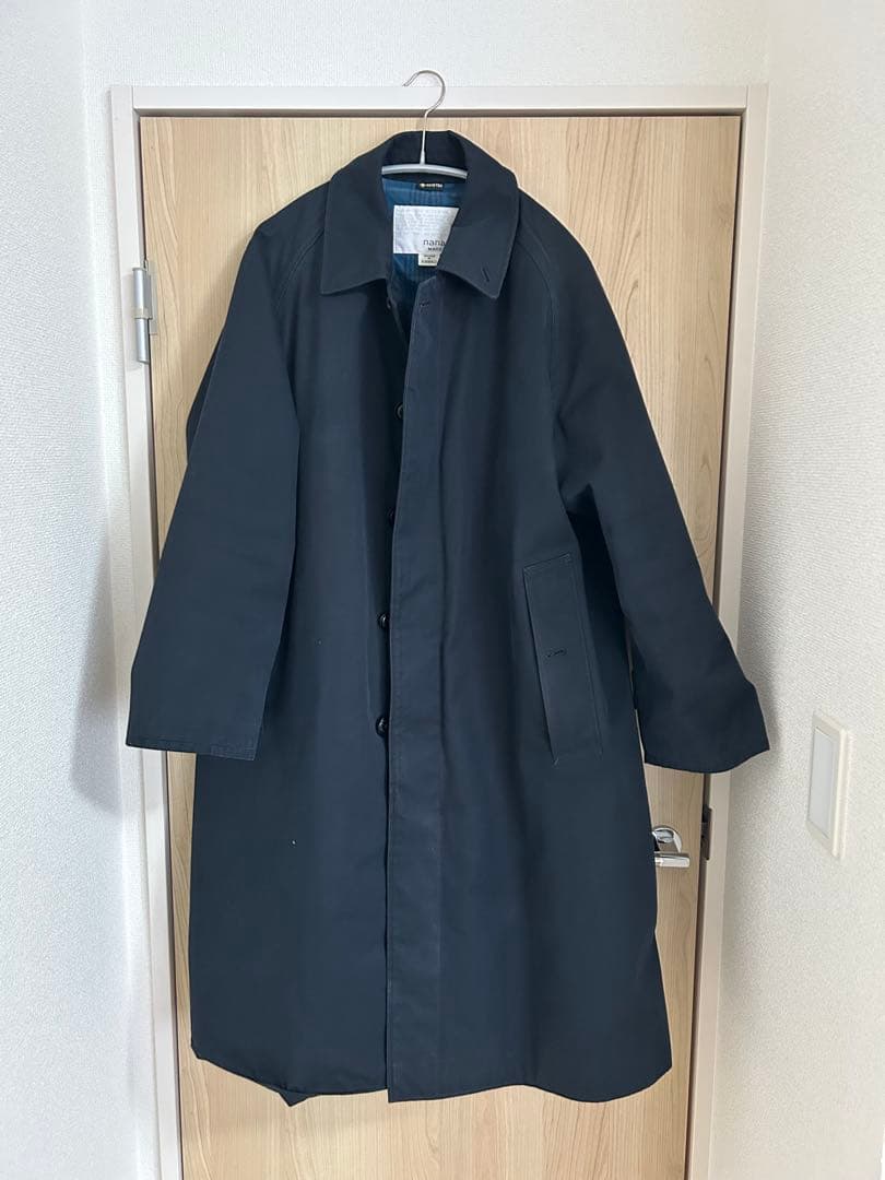nanamica バルマカーンコート ネイビー サイズXS