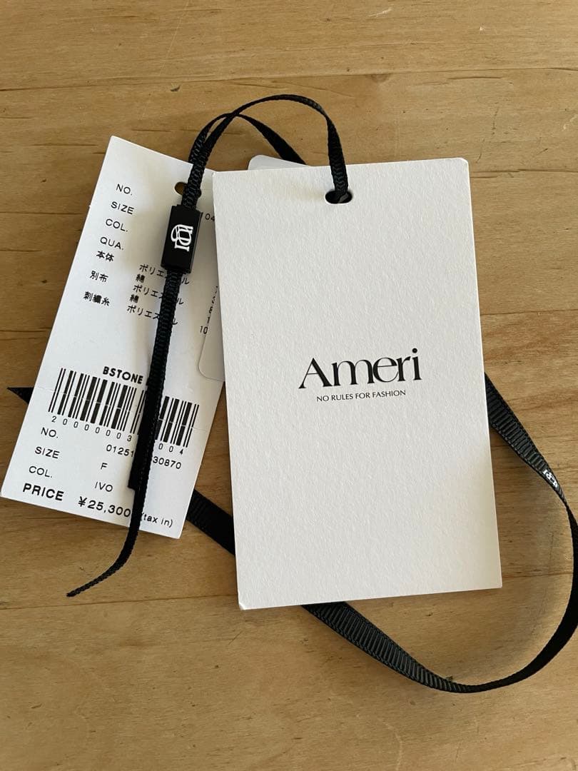 AMERI vintage アイボリー レースシャツ 半袖　ジャケット