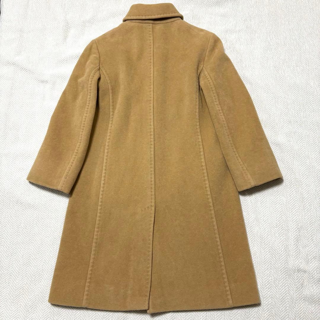 SPORTMAX MAX MARA ウール カシミヤ チェスターコート キャメル