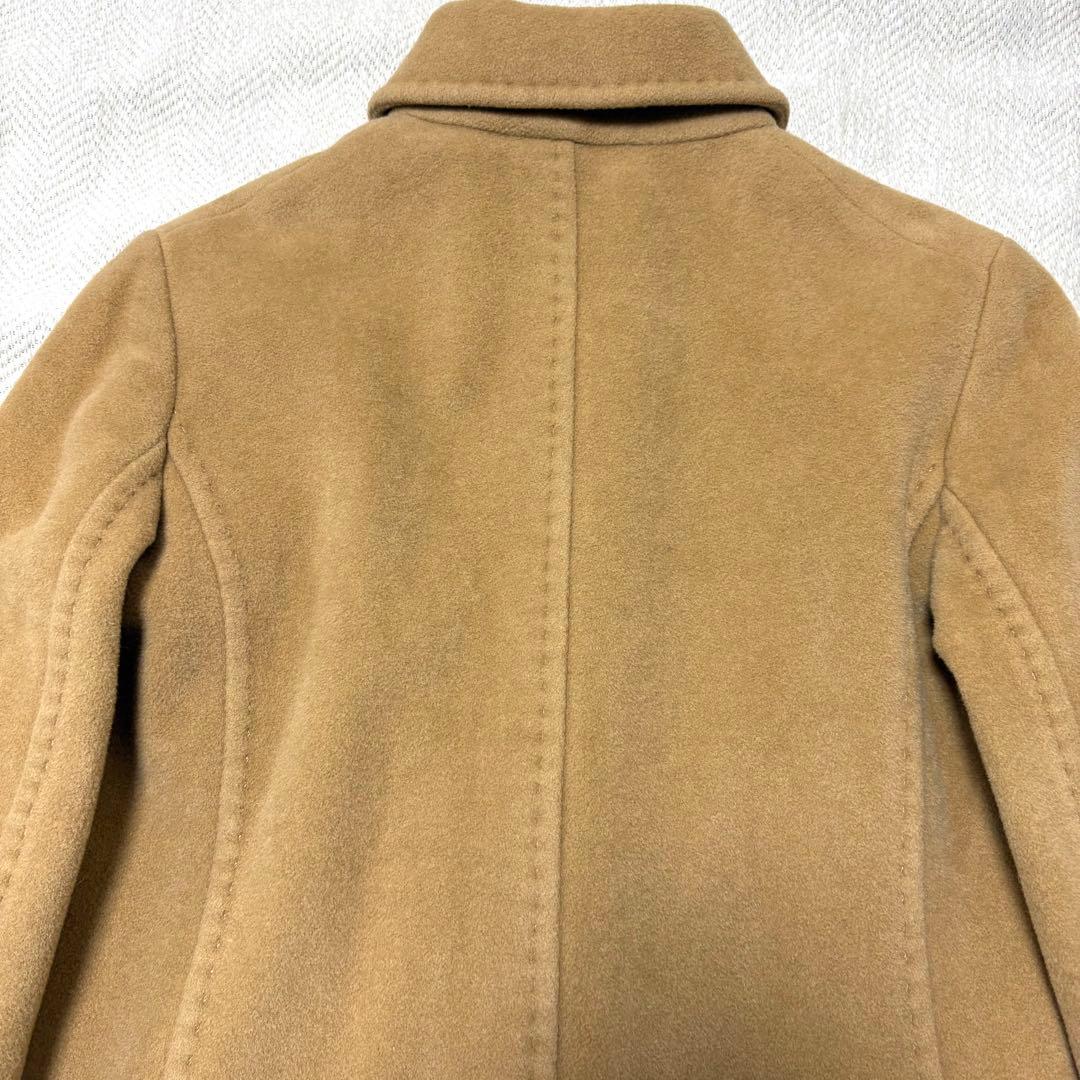 SPORTMAX MAX MARA ウール カシミヤ チェスターコート キャメル