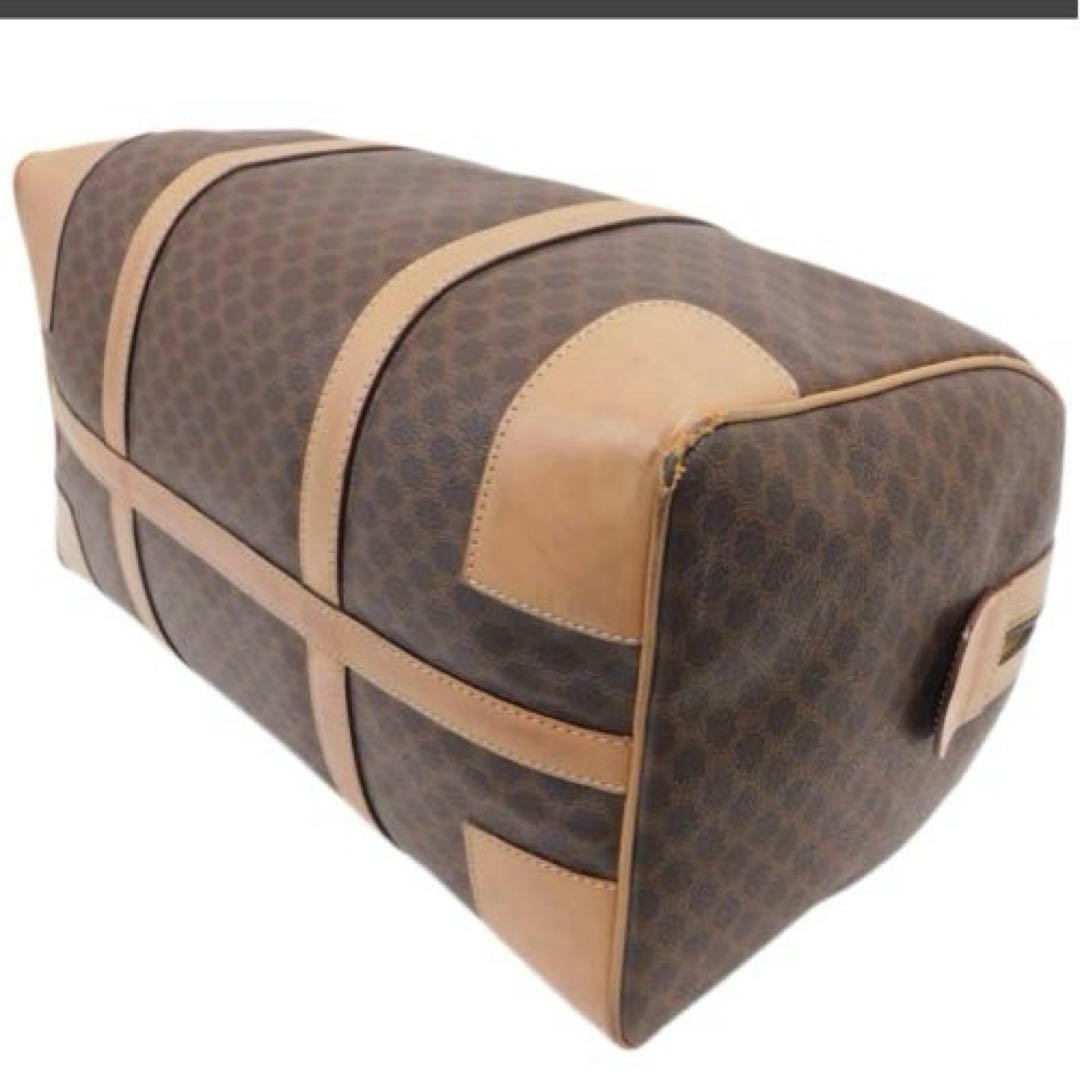 鑑定済み　⭐️美品⭐️　CELINE ブラウンレザーボストンバッグPVC