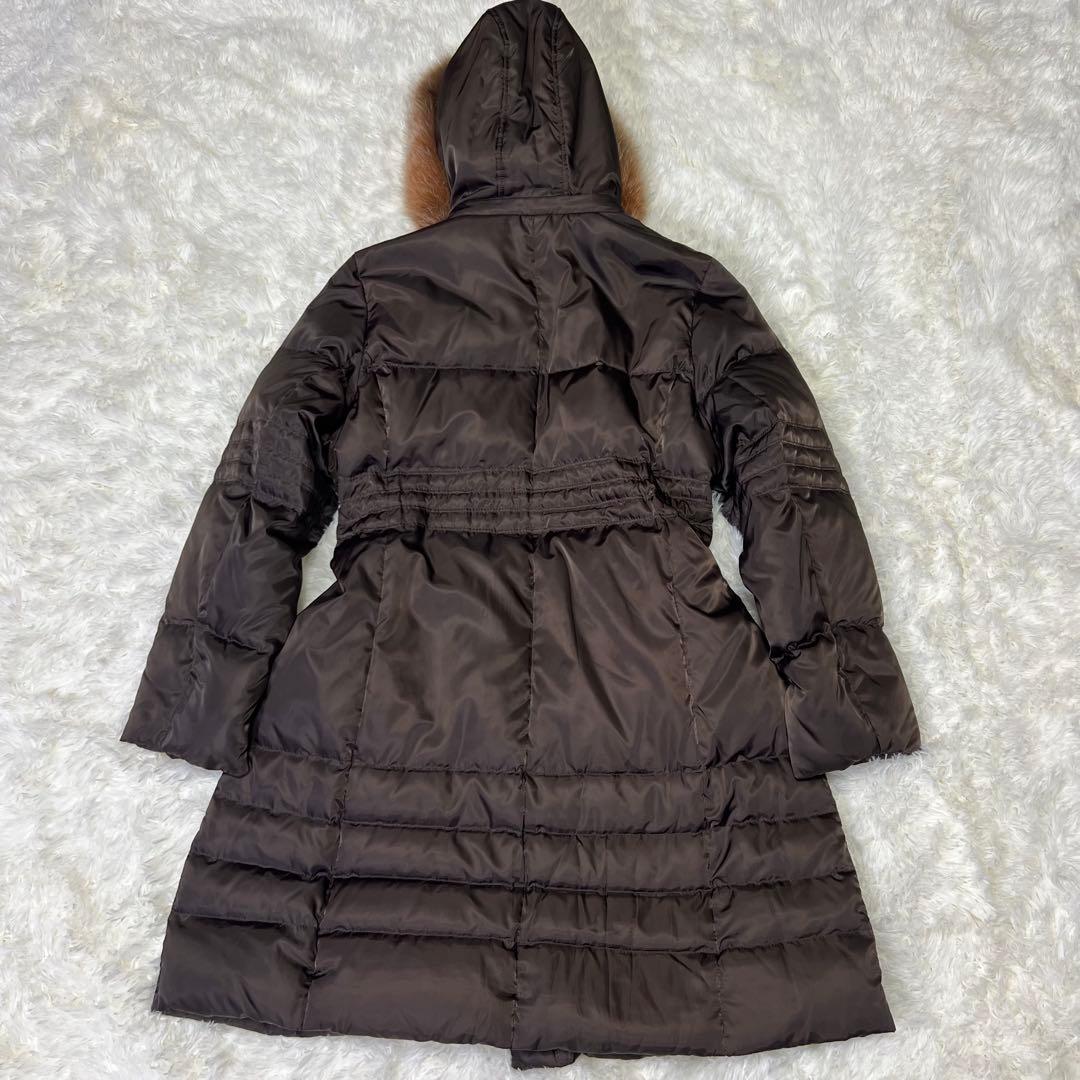 【美品✨️】バルマン 3way ダウンコート ブルーフォックス 茶ダウン95% M
