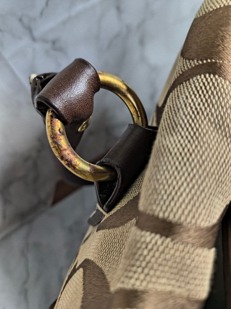 ✨COACH✨ボストンバッグ✨大容量✨ F77179✨可愛い✨金金具
