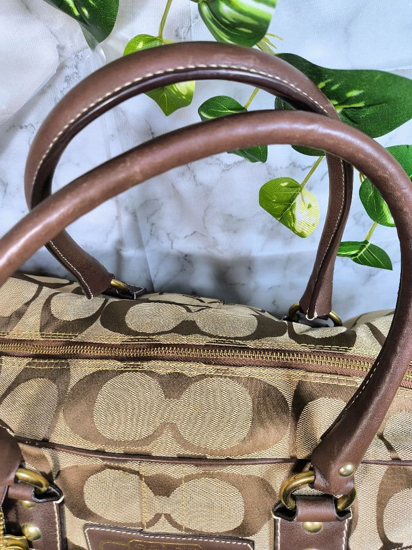 ✨COACH✨ボストンバッグ✨大容量✨ F77179✨可愛い✨金金具