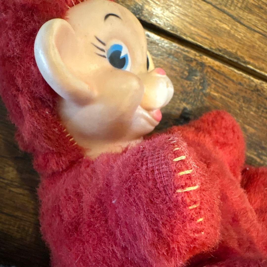 期間限定お値下げ　ラバーフェイスドール　うさぎとおさる？セット