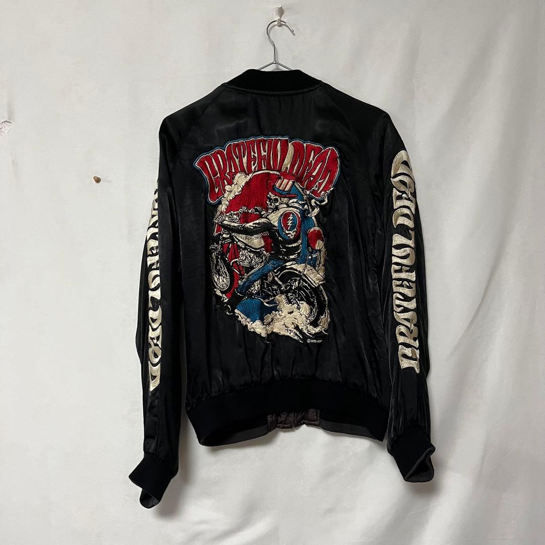 Grateful Dead グレイトフルデッド スカジャン 刺繍 リバーシブル