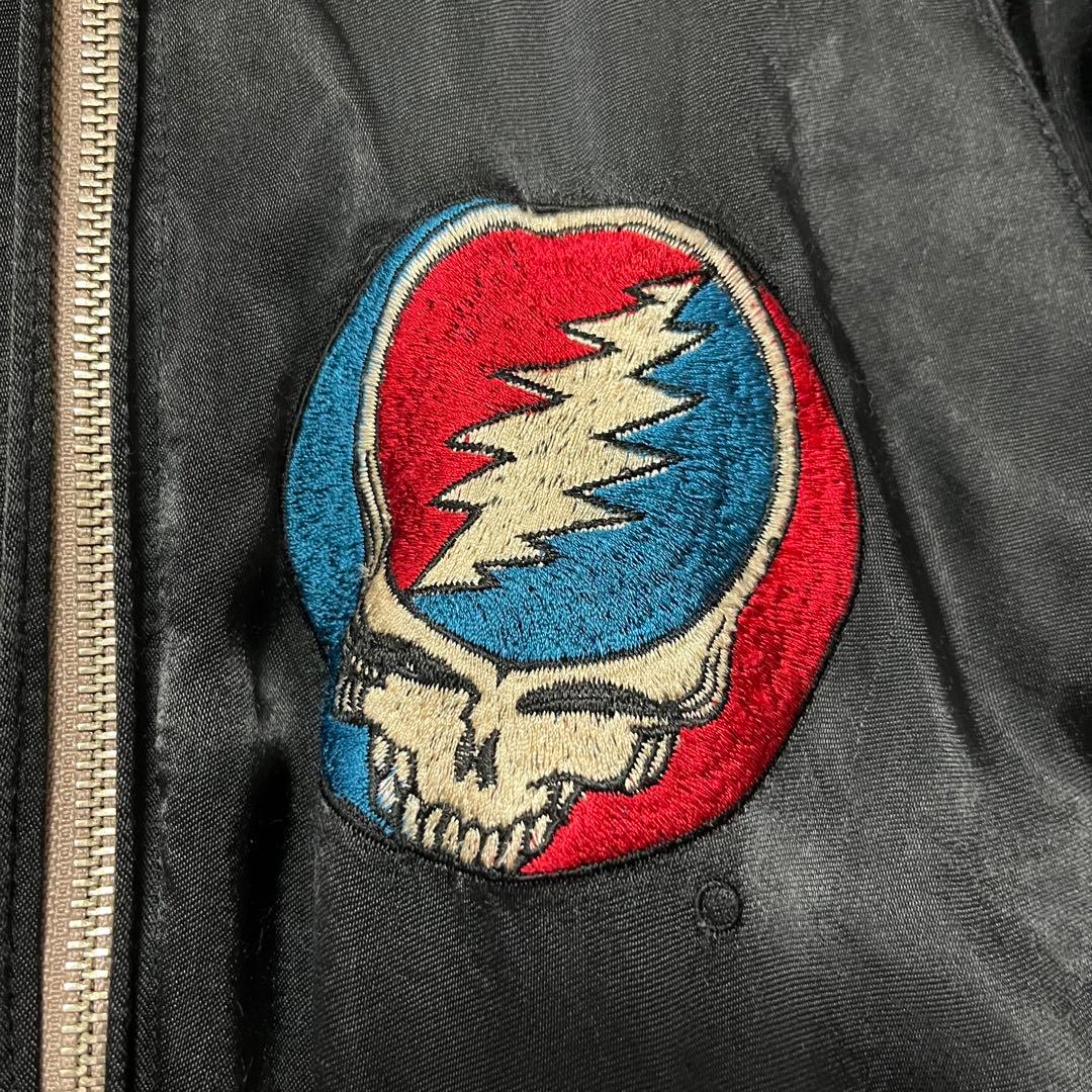 Grateful Dead グレイトフルデッド スカジャン 刺繍 リバーシブル