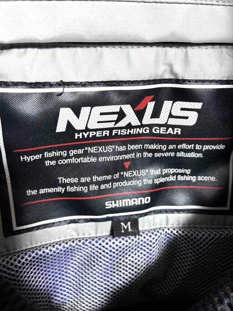 【フォロー割】美品 シマノ ネクサス ゴアテックス フィッシングベスト Mサイズ