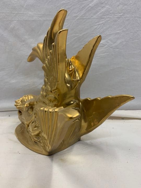飾鯱　金焼物