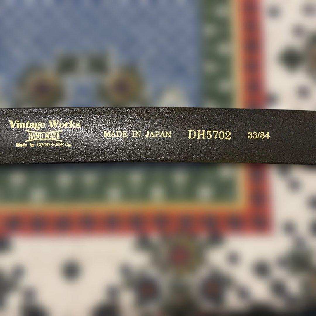 Vintage Works レザー ベルト DH5702 33