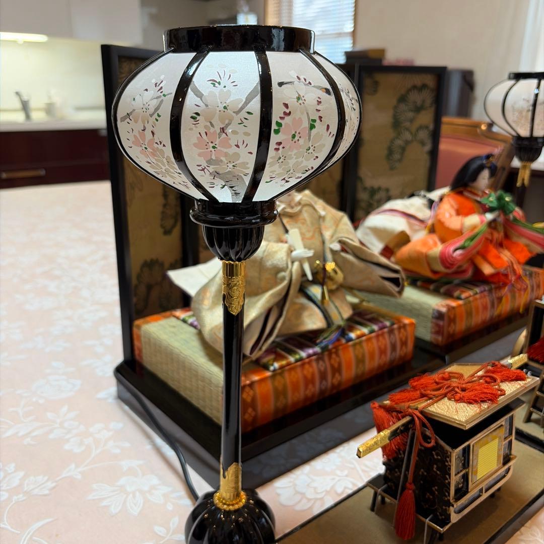 美品　京都極上　大礼雛　高倉流　御雛　京都采加作　京人形　ひな人形