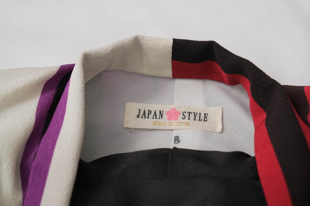 JAPAN STYLE 着物スタイルドレス 黒赤