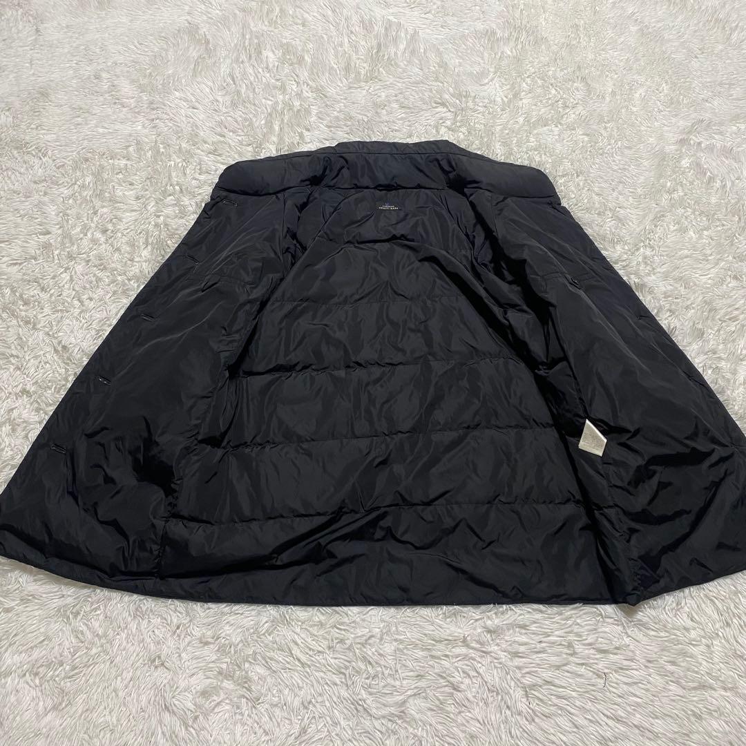 美品　極大サイズ　17 イナバヨシエ　ダウンコート　ブラック